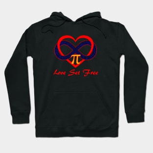 Polyamory Infinity Heart Love Set Free Hoodie